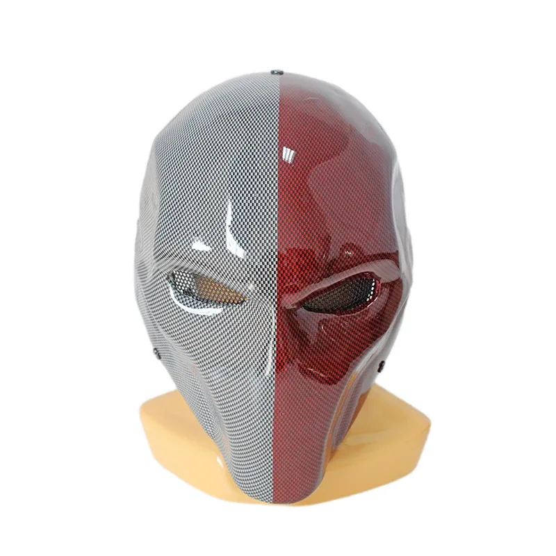 

New Deathstroke Helmet Arrow Season 5 Cosplay Helmet Fiberglass Mask Accessories Props Halloween High Quality Adult Mask