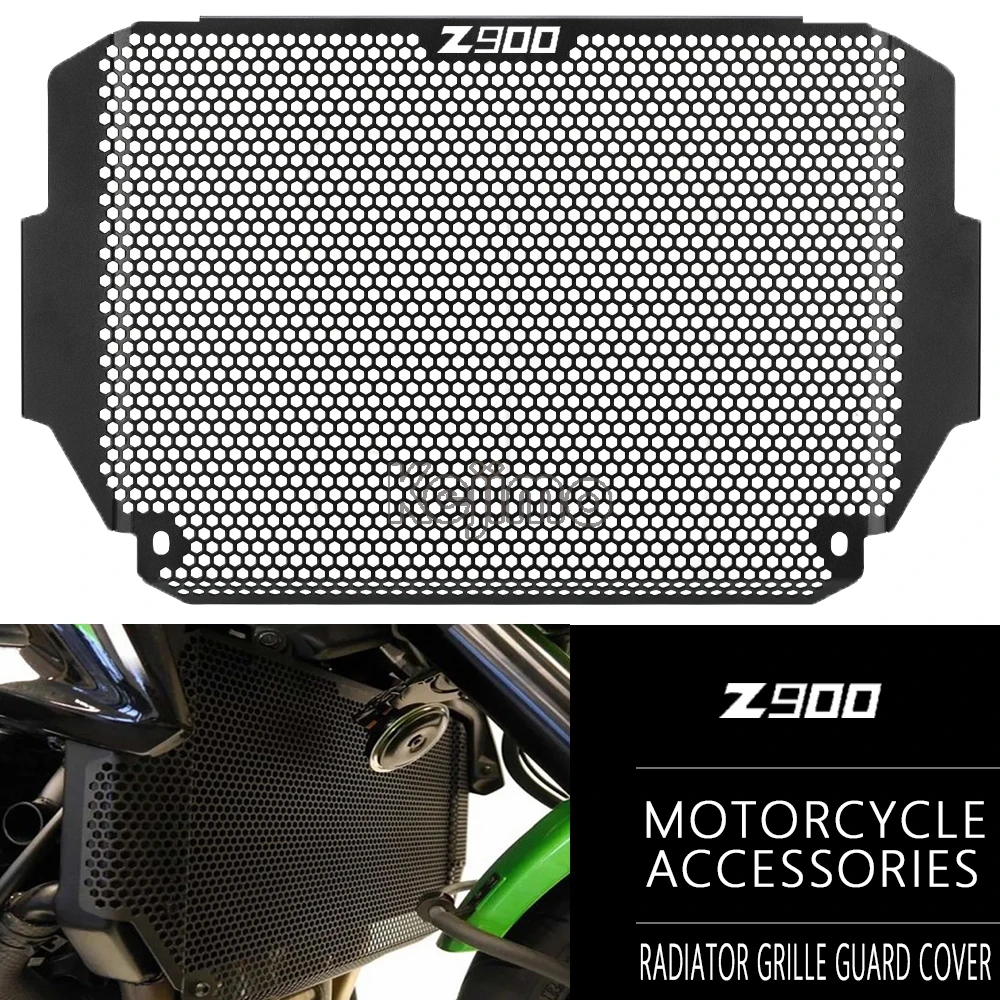 

Motorcycle Accessories Radiator Grille Guard Cover Protector FOR KAWASAKI Z900 Z 900 Z900se Z 900 SE 2017 - 2021 2022 2023 2024