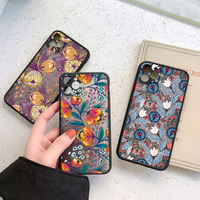 Colorful Flowers Hard Matte Phone Case for Xiaomi Redmi Note 12 11 13 Pro Plus 5G 12S 11S 10 10S 13C 4G Shockproof Cover