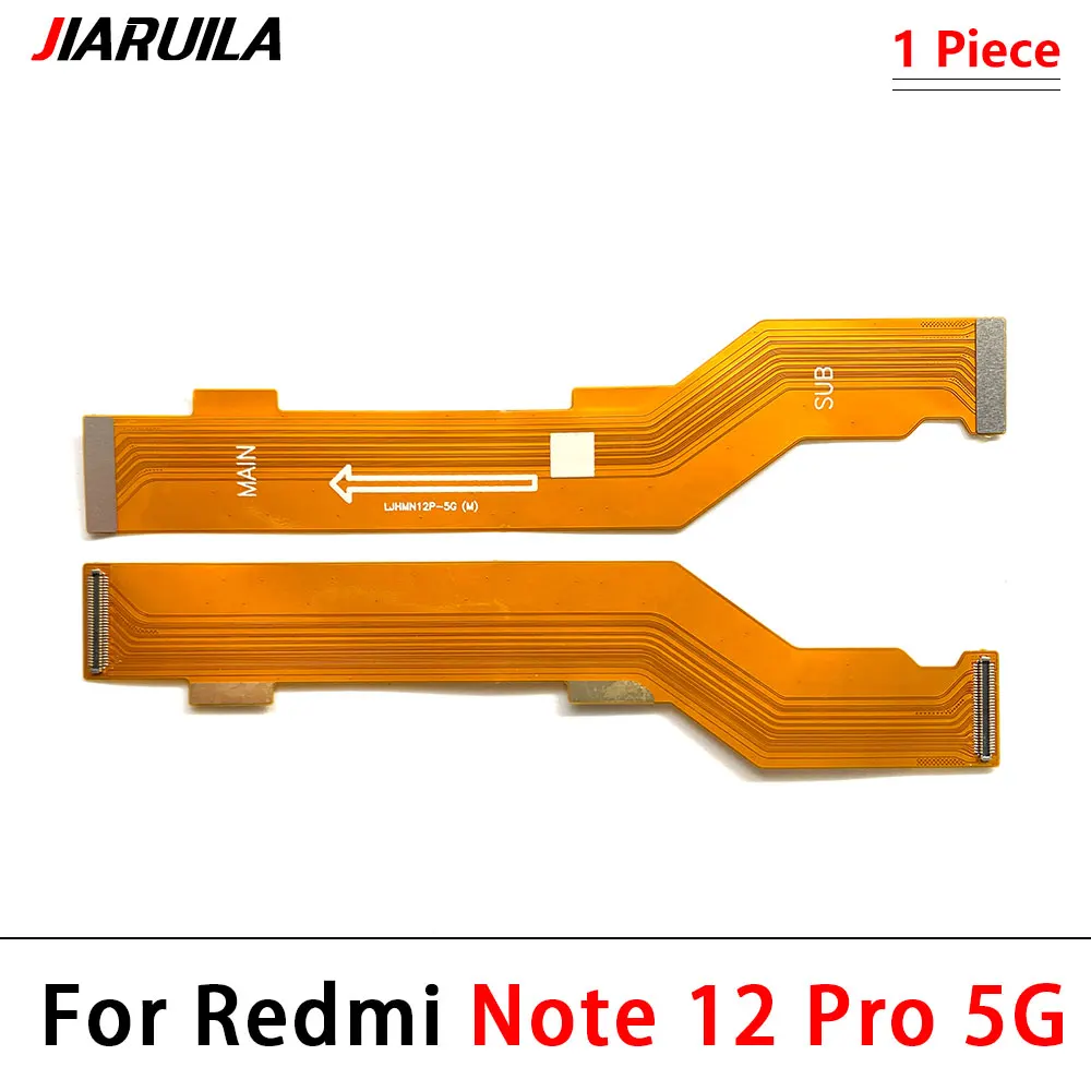 NEW Main Flex Cable For Xiaomi Redmi Note 12 4G 12 Pro 5G 12S 12 13 Pro Plus 12 Turbo Connector Mainboard To LCD Screen Ribbon