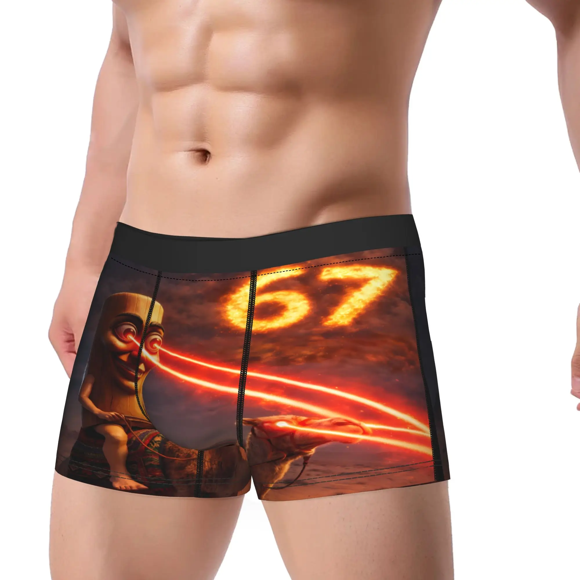 

Tung Tung Tung Sahur 67 6 7 Shorts Briefs Underwear Hot Sale Male Comfortable Boxer Shorts Custom Plus Size Underpants