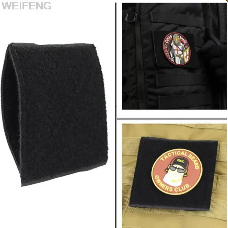 Tactical Molle Modular ID Patch Loop Panel Hook&Loop Converter Ribbon Adapter Panel For DIY Patch Badge Vest Gear