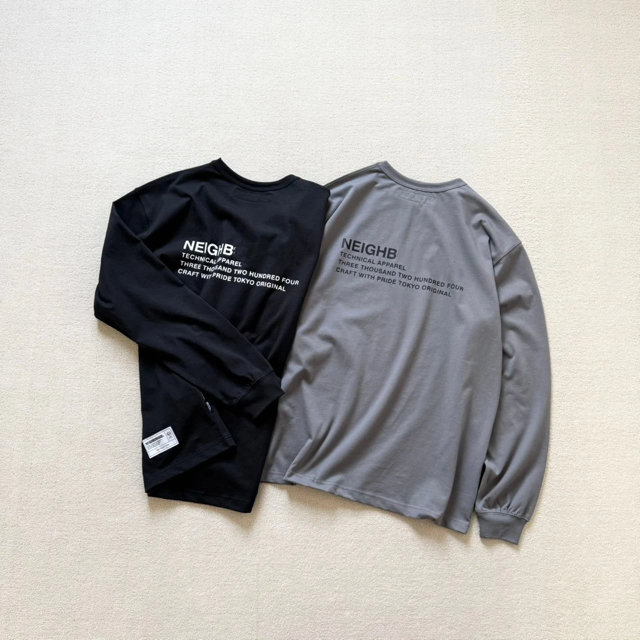 

NBHD SHELTECH WARM CREWNECK T-SHIRT 25AW