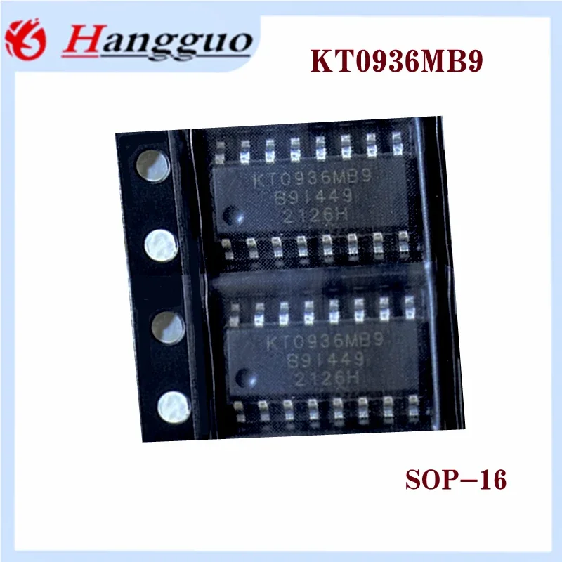 Chip IC receptor multi banda original, KT0936M, KT0936MB9, KTO936MB9, SOP-16, 5pcs