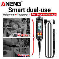 ANENG A3010 Pen-Type Multimeter 4000 Counts True-RMS Backlight Multi Meter Digital Auto Range Tester LCD Electrician Test Tools