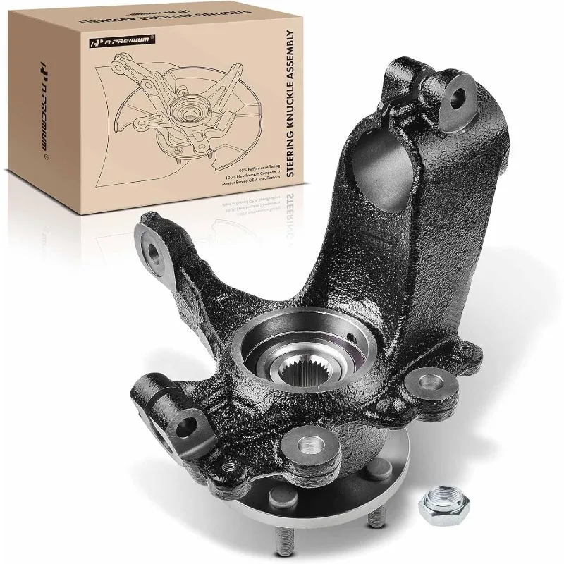 

A-Premium Front Left Steering Knuckle & Wheel Bearing Hub Assembly