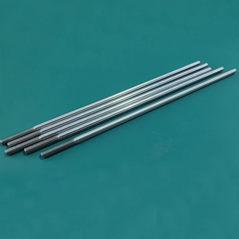 5PCS 8x300mm Stainless Steel Drive Shaft One End M8 Thread for RC Boat Simulation Ship Whole Length 300mm Hard Transmission Axle