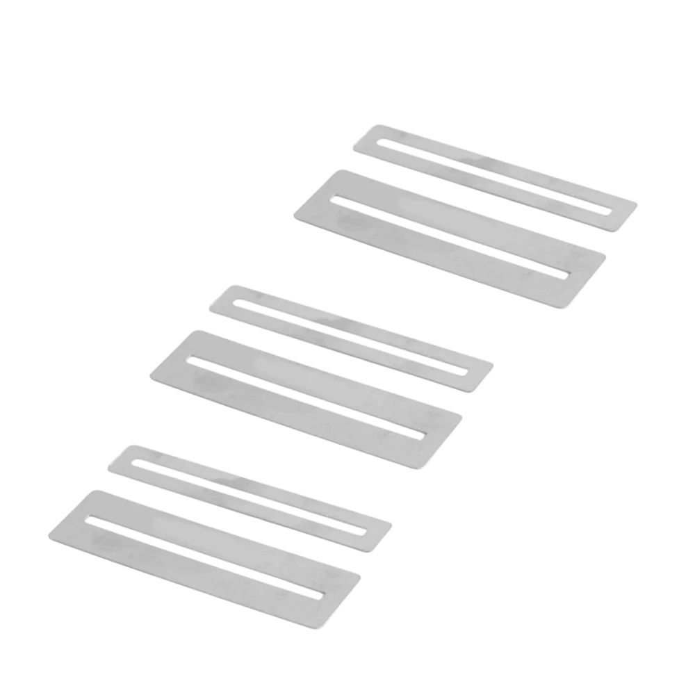 3Sets Practical Steel Guitar Fret Guard 7.8cm Size Silver Color Fret Wrap Fretboard Guard Guitar Fret Polishing