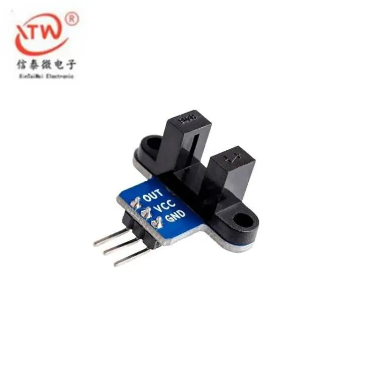 Intelligent Car Speed Measurement Module Code Disk Count Wheel Speed Sensor with Indicator Light Send Test Program