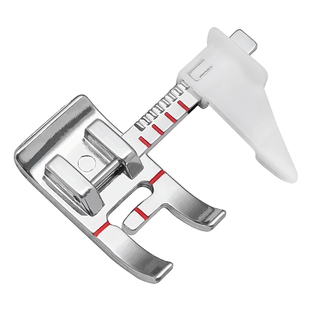 Adjustable Bias Tape Binding Foot & Adjustable Guide Ruler Presser Foot For Singer Brother Household Sewing Machine Accessories