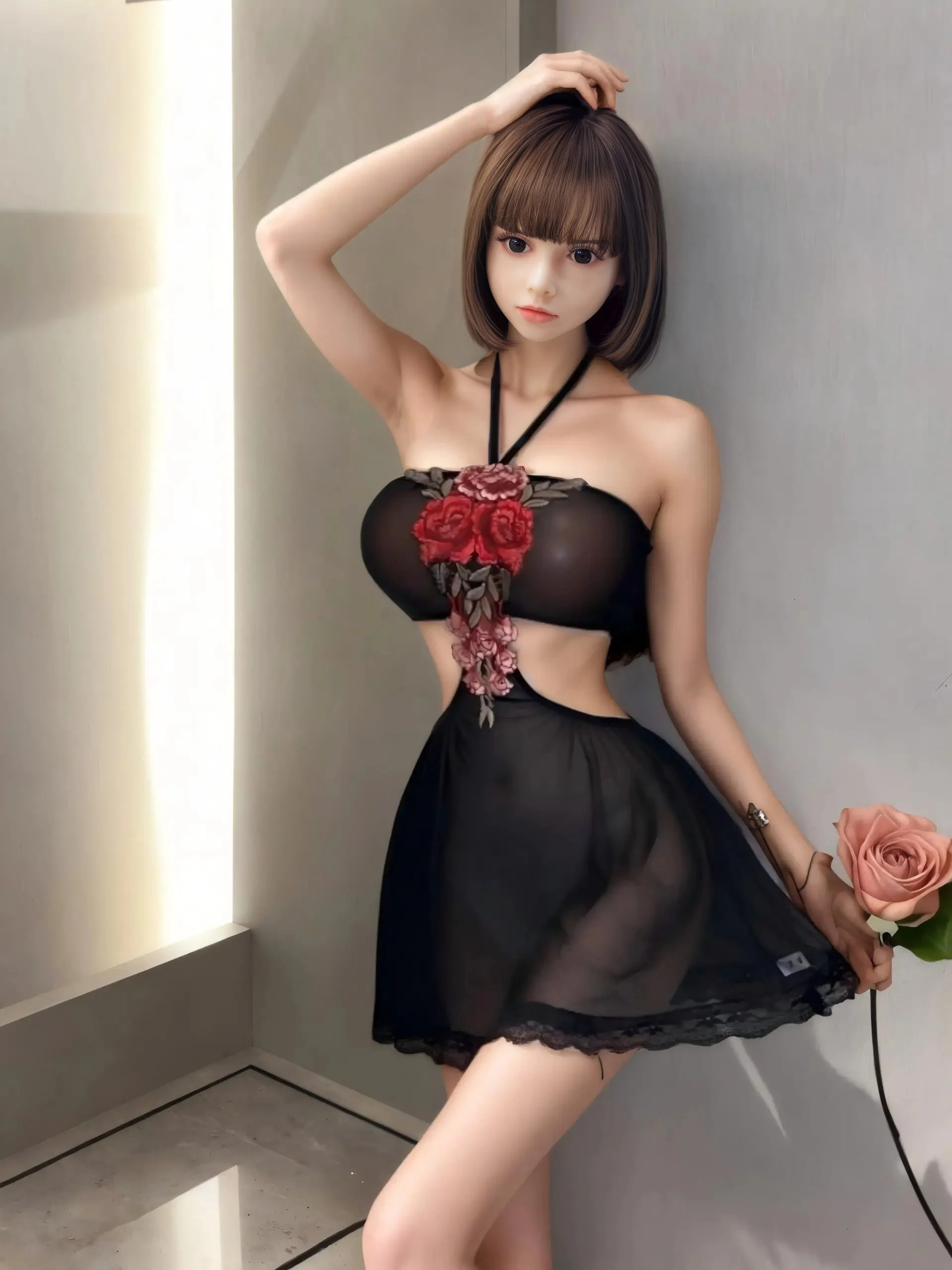 

Аниме-кукла 103 см/150 см, идеальная подруга, съемная голова с париком, регулируемое тело из материала TPE, мягкое (без одежды)