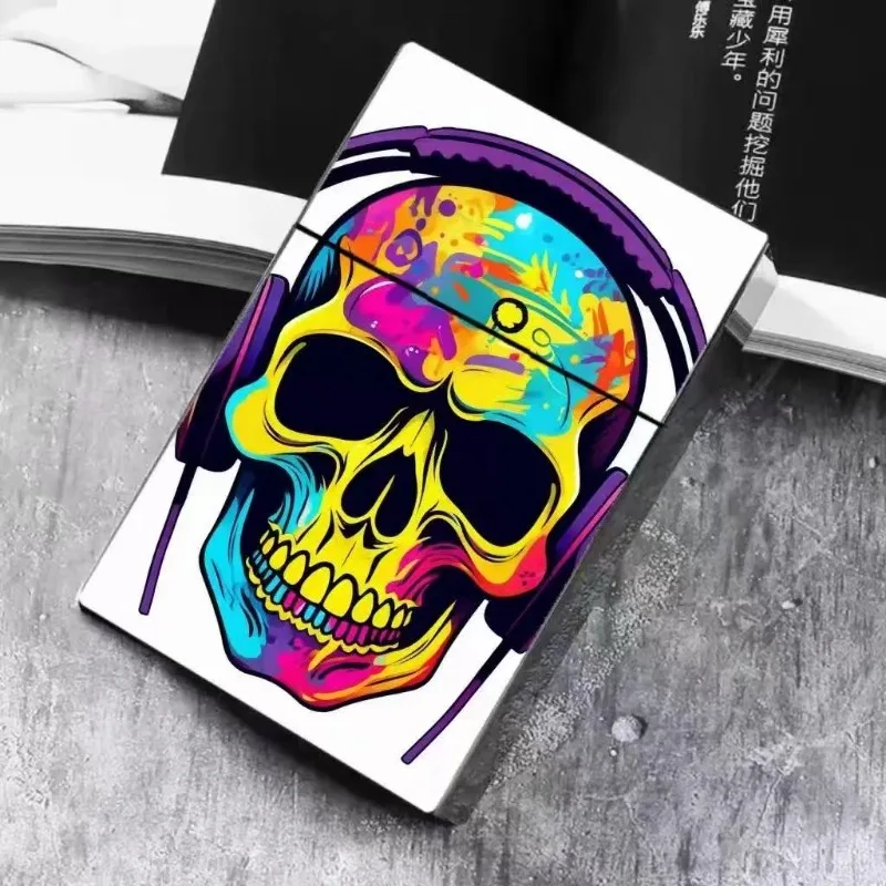 Halloween various patterns skull Cigarette Box Sealed Waterp