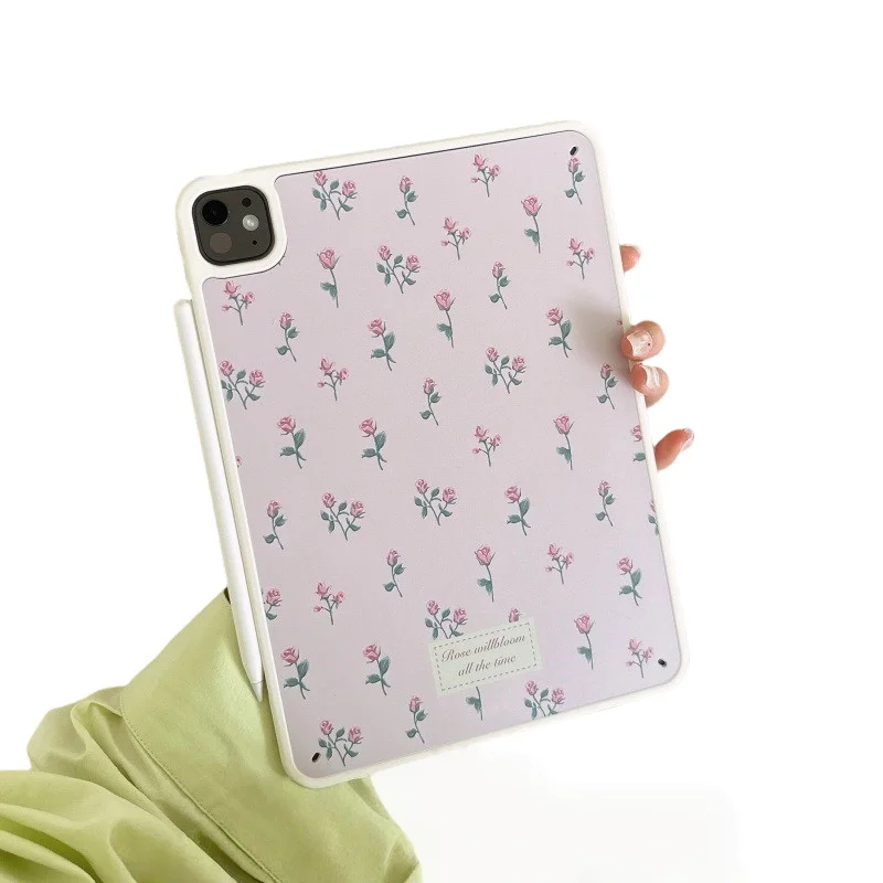 

Floral Tablet Case For Mini 7 6 iPad 11 10 6 5 Pro 2024 2022 2021 2020 2018 Air 2025 2024 5 4 Back Cover
