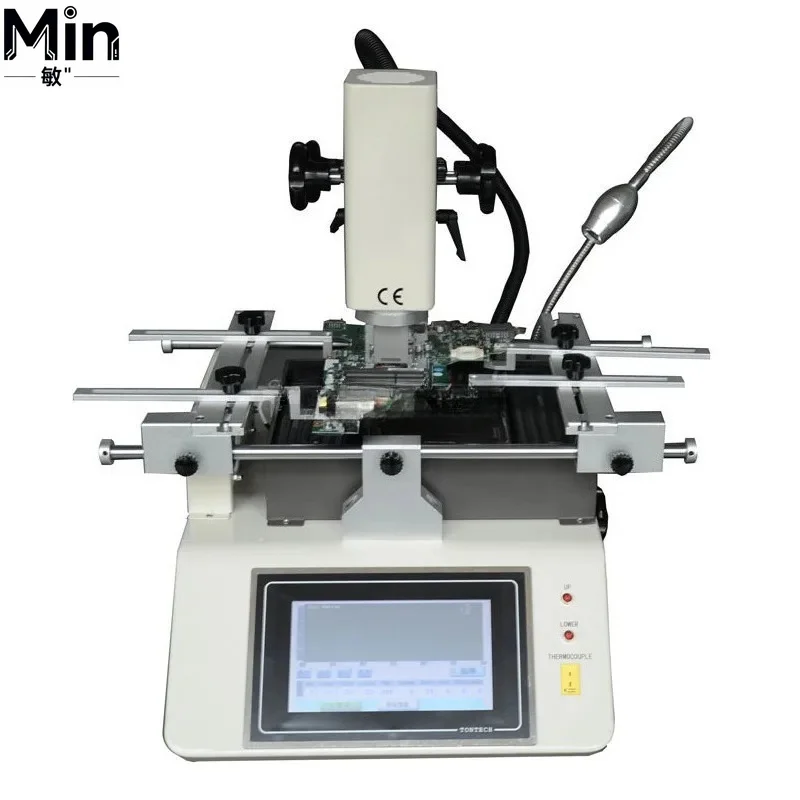 5200 3 Zone Touch Screen Hot Air BGA Rework Station Soldering Repair System for Mobile Phone Electronic Repair