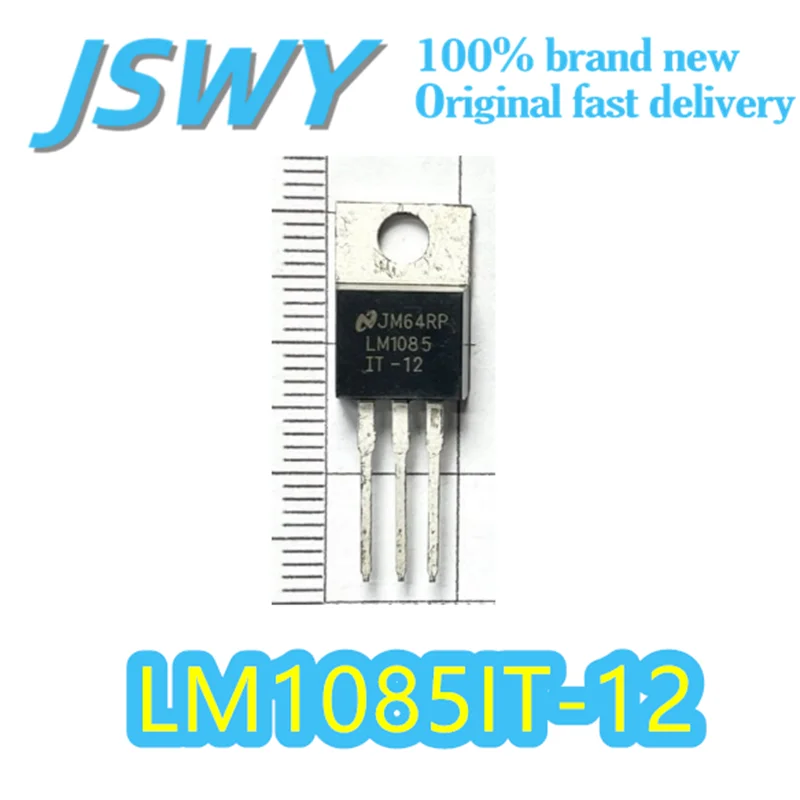 

(5/50 pieces) LM1085IT-12 Original genuine LM1085 TO-220 12V 3A low dropout regulator LDO 1.2V pressure differential electronics