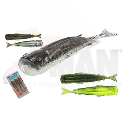 American Imported ZMAN POP SHADZ Soft Bait Bionic Bait Water Surface Fake Bait Wave Creeping Wave Grilled Popper.
