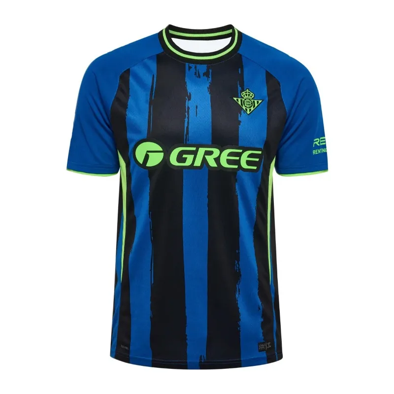 Camiseta de Fútbol Oversize Betis para Hombre y Mujer, Manga Corta, Estilo Y2K, Moda Urbana, Secado Rápido, Camiseta Deportiva Informal para Fanáticos