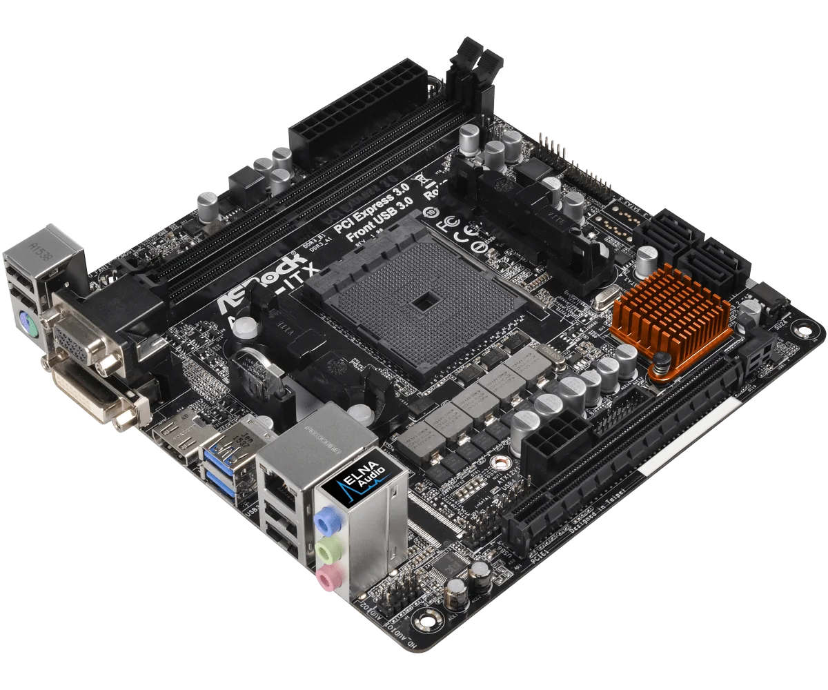 ASROCK A68M Mini-ITX Motherboard A68M-ITX Socket FM2 AMD A68H DDR3 support AD780 AD786 AD5700 AD870 AD767 AD642 AD660 AD7300 cpu