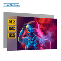 Touyinger Portable Projector Screen 84 Inch Foldable Screen for Lenovo Formovie Xming Epson