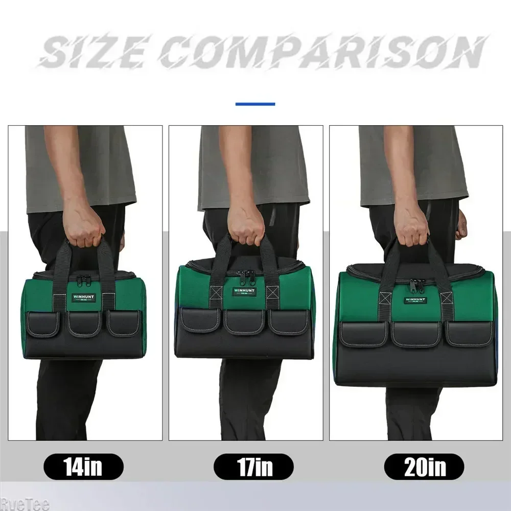 

Multi Functional Canvas Thickened Tool Bag Male Wear Resistant Repair Installation Portable Electrician Special Tools Bag