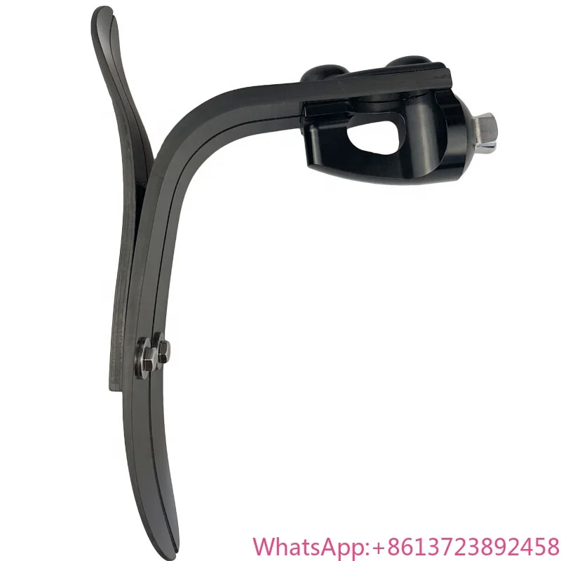 

High Ankle Carbon Fiber Foot Prosthesis High Ankle Carbon Fiber Elastic Foot With Titanium Adapter Prosthetic Foot