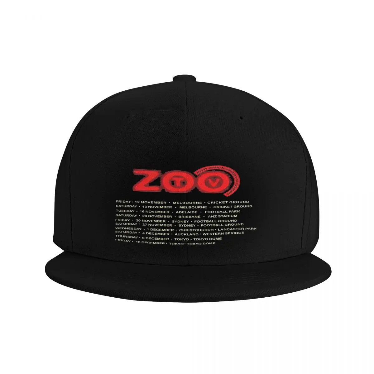 Tv Tour U2 Zoo 1993 Xl Zooropa 1 Sun Cap Mens Cap Hats For Men Cap Man Summer Man Hat Baseball Cap