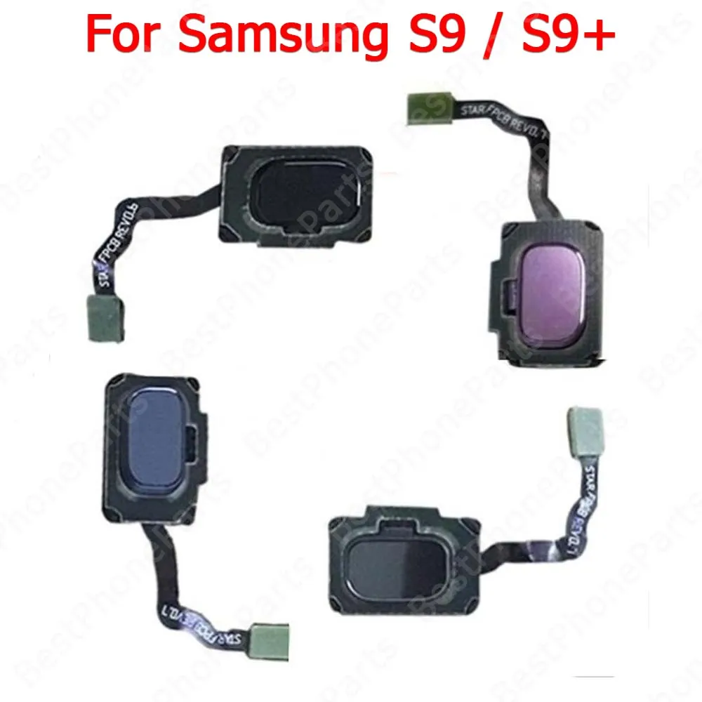 New Fingerprint Sensor Finger Print Scanner For Samsung Galaxy S9 S9+ Plus Touch Menu Flex Cable Spare Parts