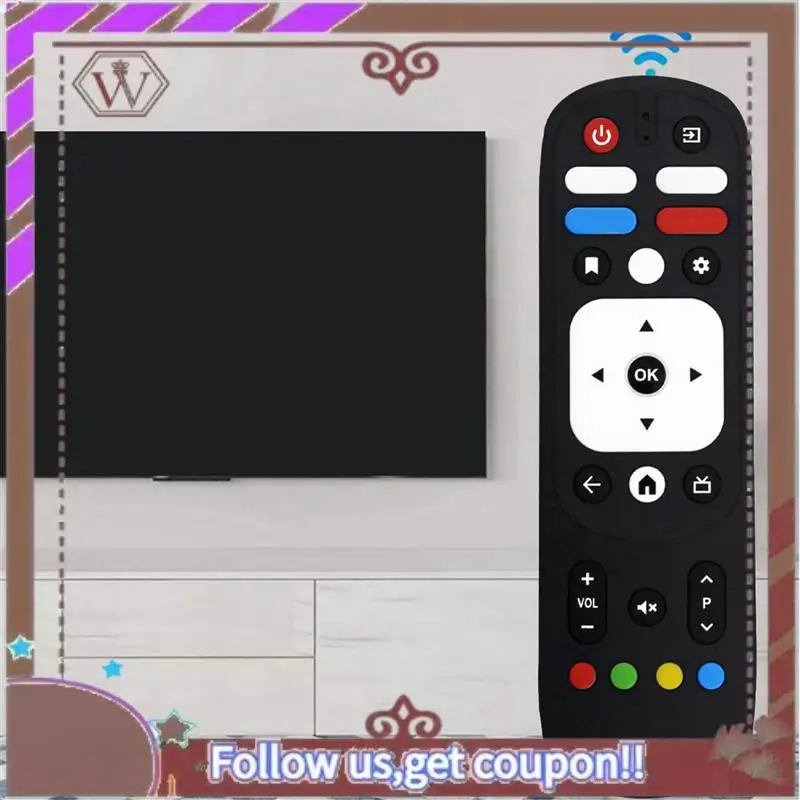 

Latest 5X Replace RM-C3287 Voice Remote Control For JVC RM-C3570 For KENWOOD For Motorola Smart TV Remote Control