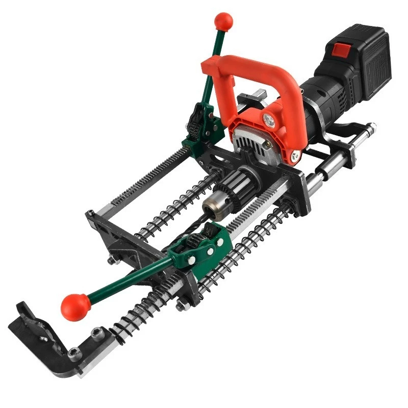 Lithium photovoltaic column pair perforator mountain bracket punching machine brushless drilling machine
