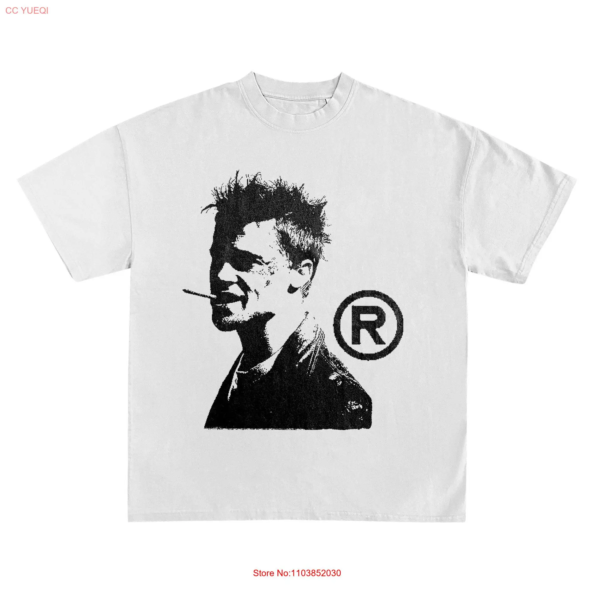 fight club Limited Tyler Durden Vintage T Shirt For Women and Man film movie streetwear long or short sleeves