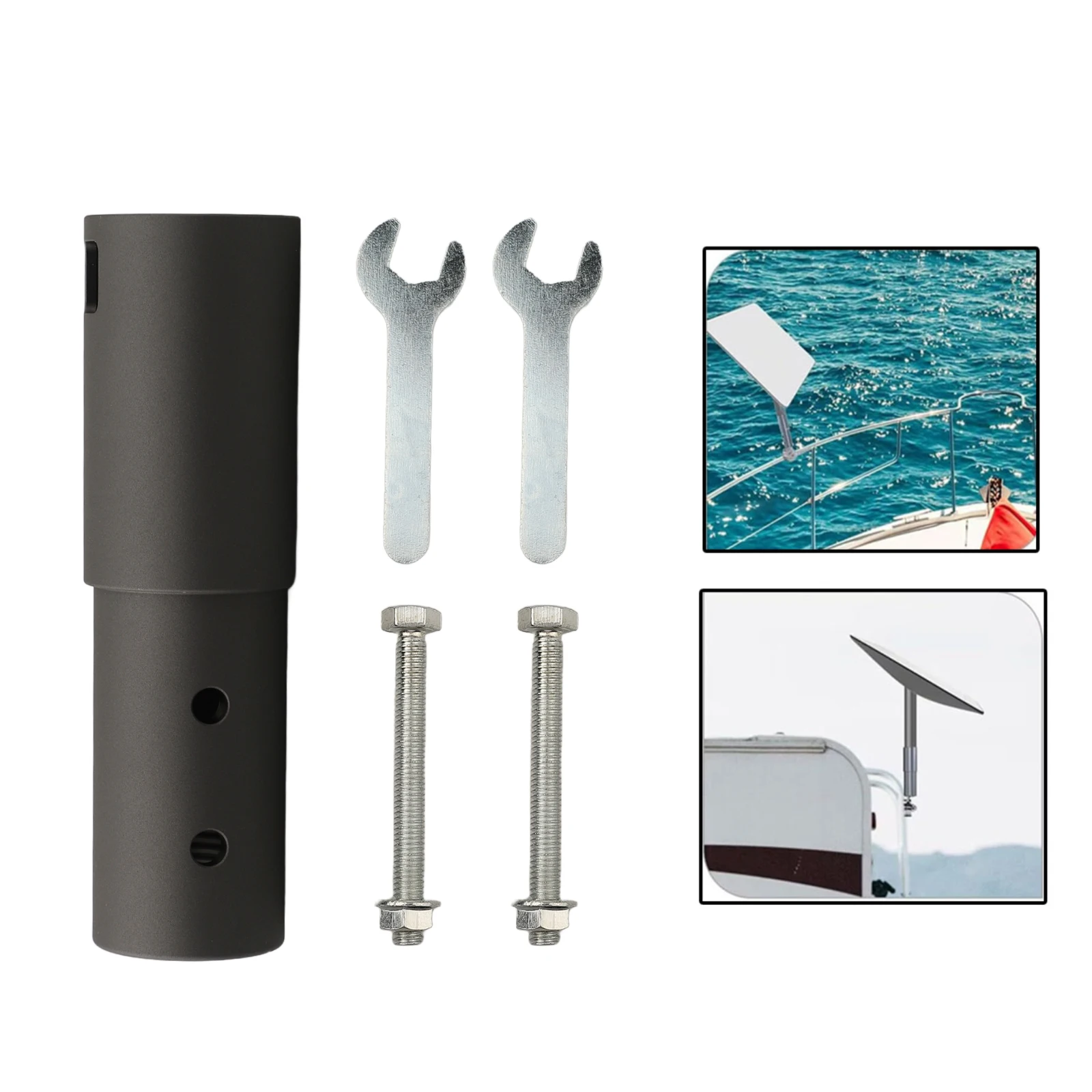 

Installation Bracket Metal Frame Aluminum Pipe Adapter For Starlink Pole Mount For Starlink Pipe Adapter Mount Kit