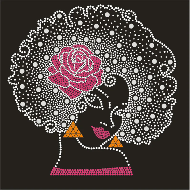 

Iron-On Strass Transfer Stickers, Custom Rhinestone Patterns, Thermal Transfers for T-Shirt Crafts, DIY Art Accessories