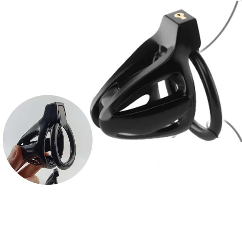 أقفال القضيب للذكور، أقفاص العفة، عناصر غير مرئية للخروج لدعائم ارتداء القضيب، قيود قفص العصافير، منتجات للبالغين