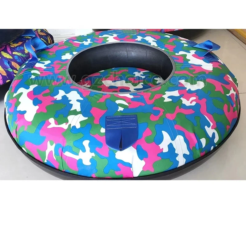 

Good Quality Heavy Duty Inflatable Snow Tube With Rubber for Kids and Adult Winter Sport for Summer Winter