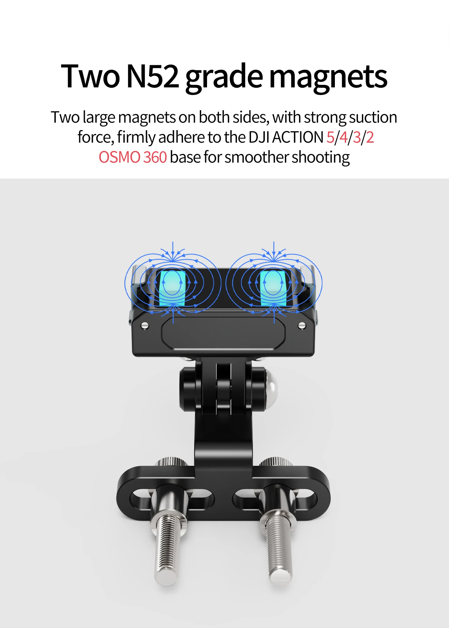 Universal Lenker Vorbau Kamera Halterung Fahrrad Scheinwerfer Halterung Handy GPS Halter für Gopro 13 Insta 360 OSMO Action Stehen – Detail 20