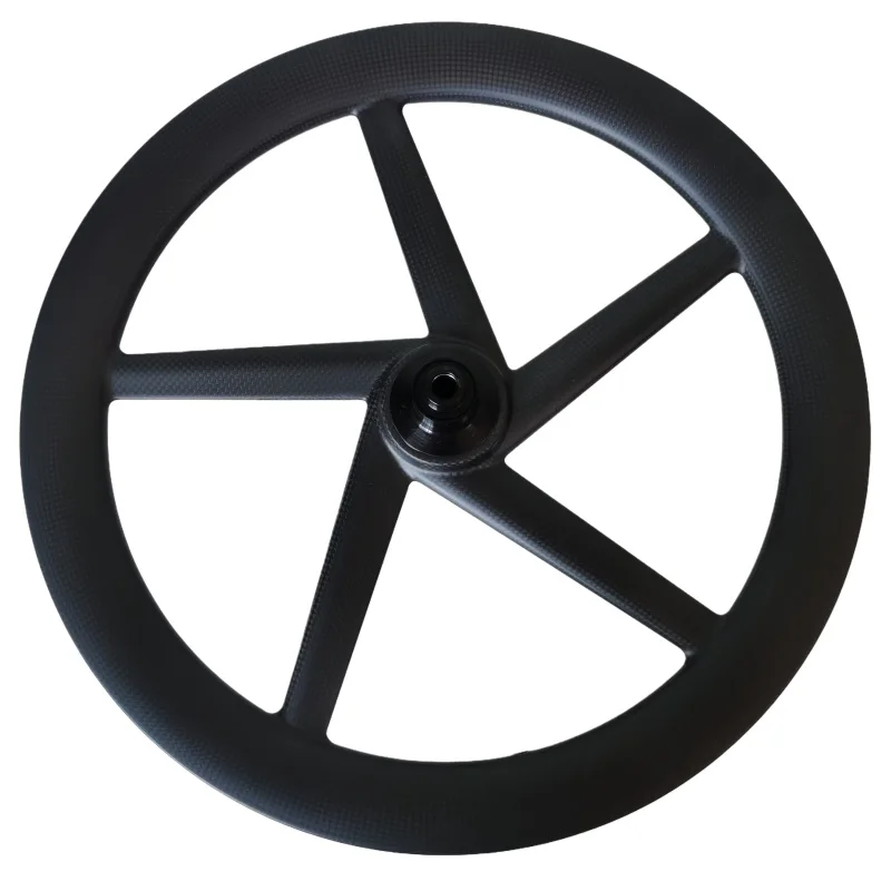 

20-дюймовое карбоновое велосипедное колесо серии 406, 5-спицевая конструкция, ширина 26 мм, глубина 40 мм