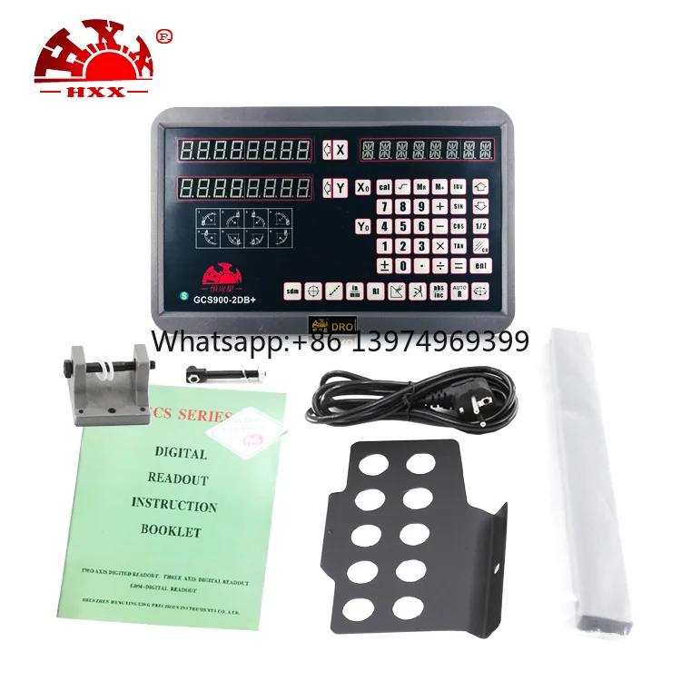 2023high Quality Digital Display 2 Axis Dro for Vertical Milling Machine/optical Measuring Equipment/lathe Milling Machine Combo