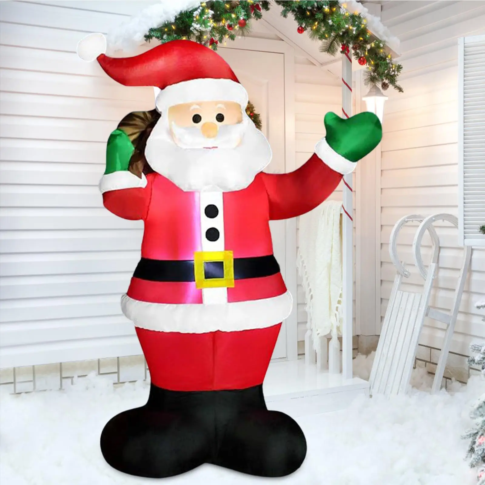 6 Ft Christmas Infl… - image