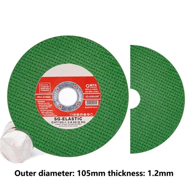 W3JE Siêu không gỉ Thoas Thin cắt bỏ đĩa Nghi thức ăn chà nhám cho máy mài góc
