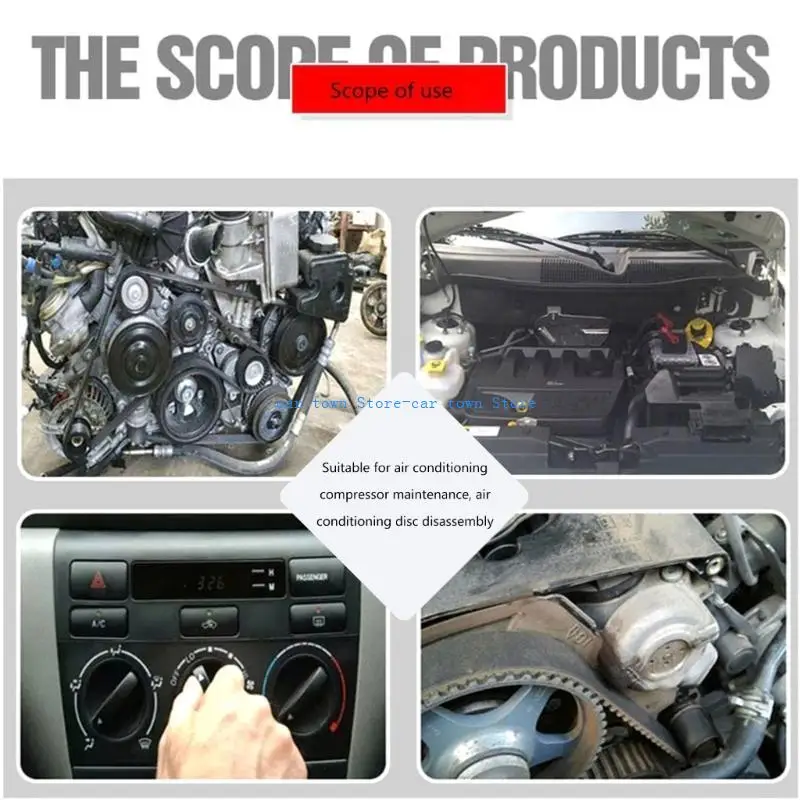 RXJE Auto-Klimaanlagen-Reparatur-Kompressor-Kupplungs-Sauger-Entferner-Abzieher-Installer