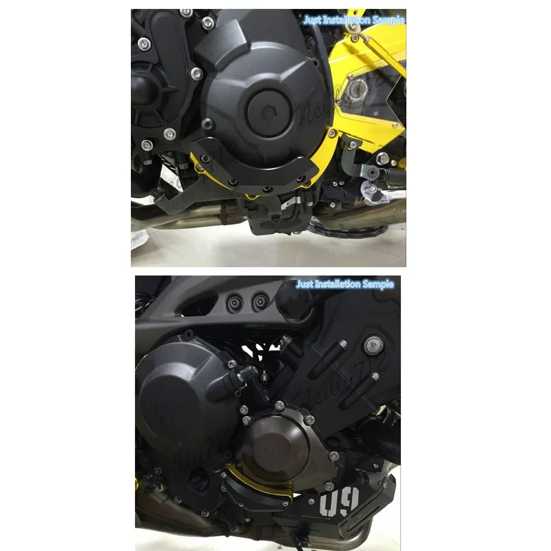 Waase For Yamaha MT-09 MT09 SP V3 2021 2022 2023 Engine Stator Guard Crash Pads Frame Slider Protector