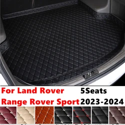 High Side Car trunk mat for Land Rover Range Rover Sport 5Seats 2024 2023 XPE Rear Cargo Protect Cover Liner Tail Boot Tray Pad