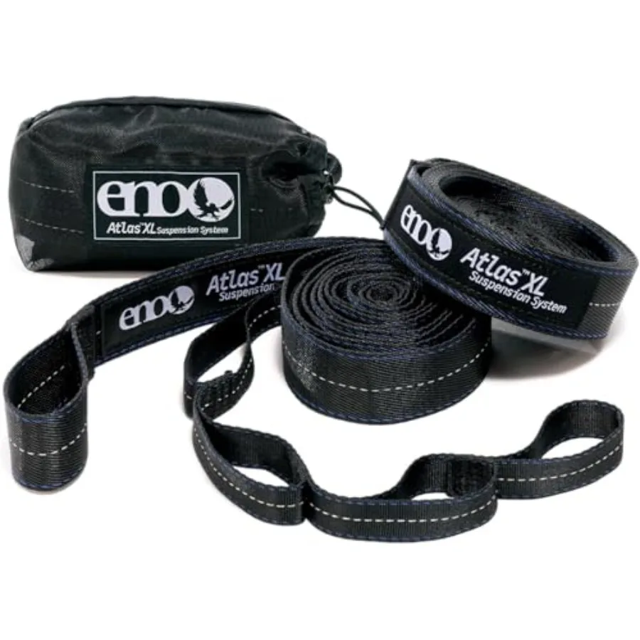 

Atlas XL Suspension System - Tree Strap for Hammock - Accessories for Camping Hiking and Backpacking - Black/Royal