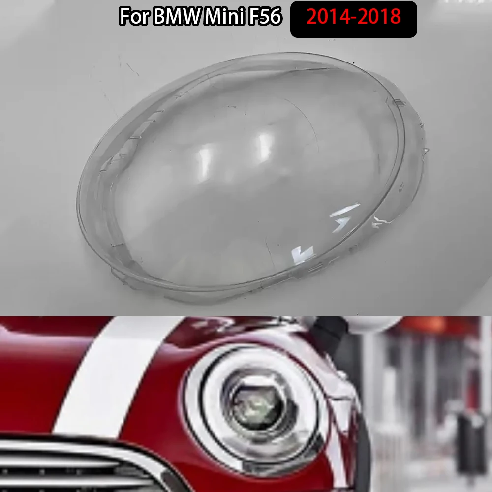 

For BMW Mini F56 2014-2018 Front Headlight Cover Transparent Shade Lampshade Headlamp Shell Lens Plexiglass