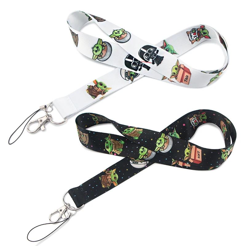 YL229 Movie Alien Lanyard Credit ID Badge Holder Key Rings Bag Student woman Travel Bank Bus Business Card Cover Keychain Gifts