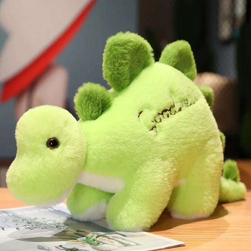 

28cm Super Soft Lovely Dinosaur Plush Doll Cartoon Stuffed Animal Dino Toy for Kids Baby Hug Doll Sleep Pillow Kawaii Home Decor