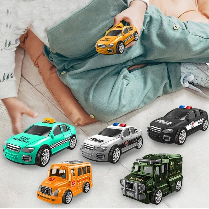 

Inertia car Model car Urban service Children's toy Kids gift Boy sliding engineering car wholesale birthday gift