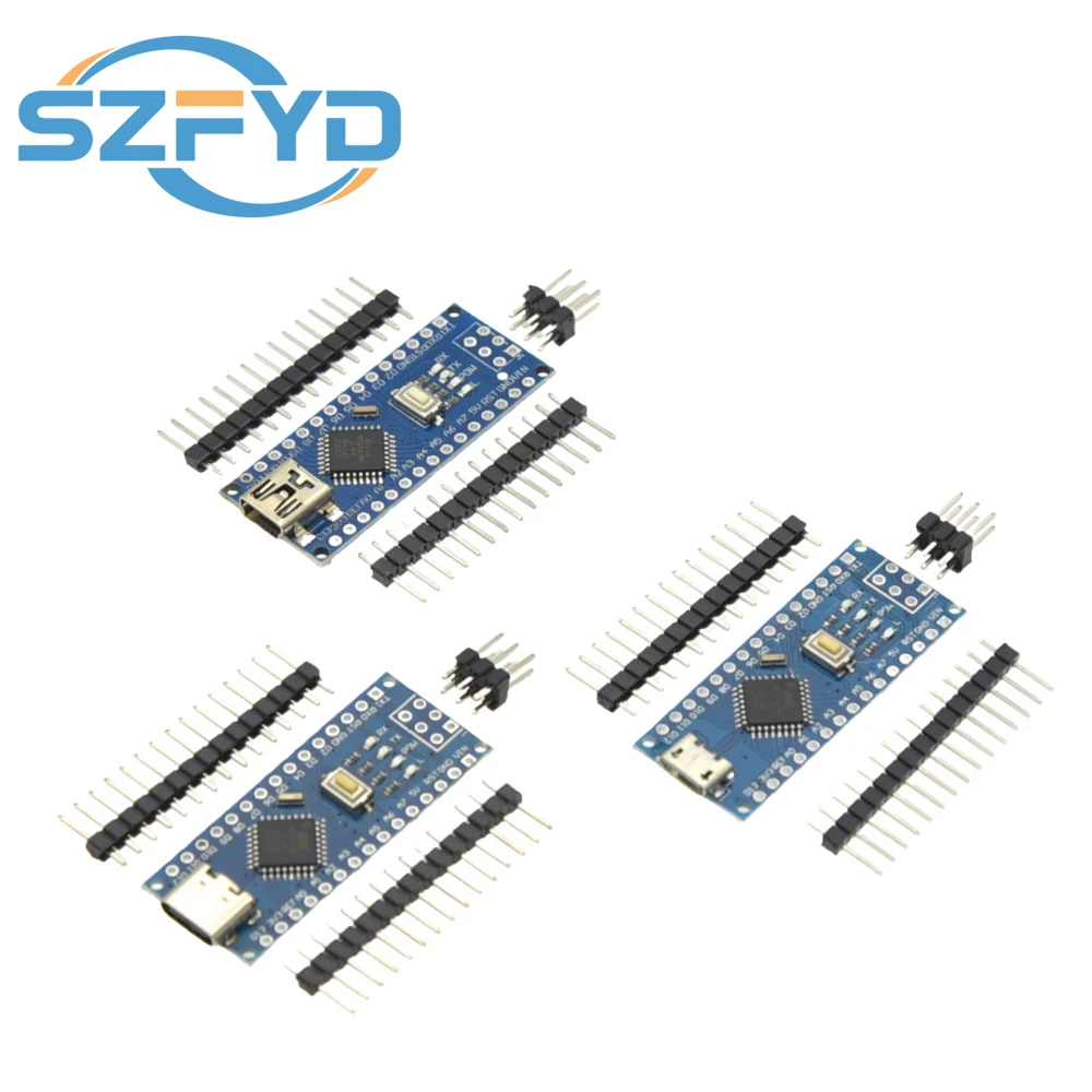 1 قطعة نانو 3.0 سائق USB صغير ATmega328/PB 5 فولت 16 متر لوحة تحكم صغيرة نانو CH340 V3.0 لاردوينو