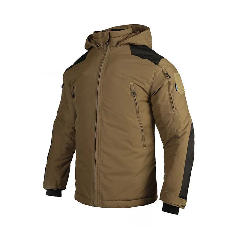 Emersongear Chaqueta Polar Táctica Acolgada Azul Algodón Fibra Hueca - imagen 4