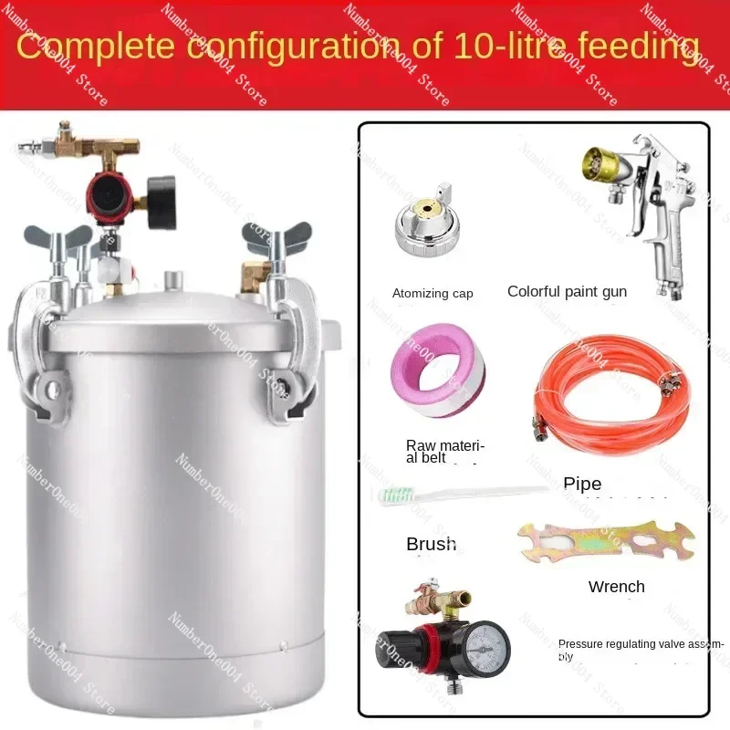 

New Water Drum Paint Spray Gun Latex Paint Sprayer Paint Coated Sand Blast Snatch Pressure Barrel